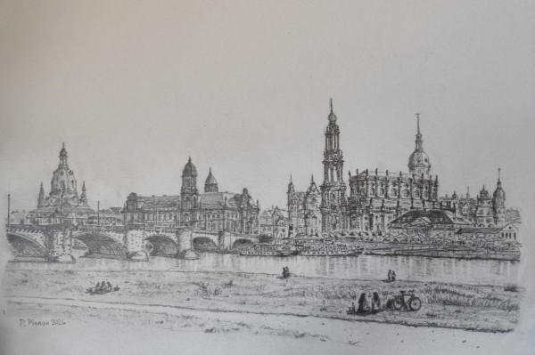 Zeichnung Dresden